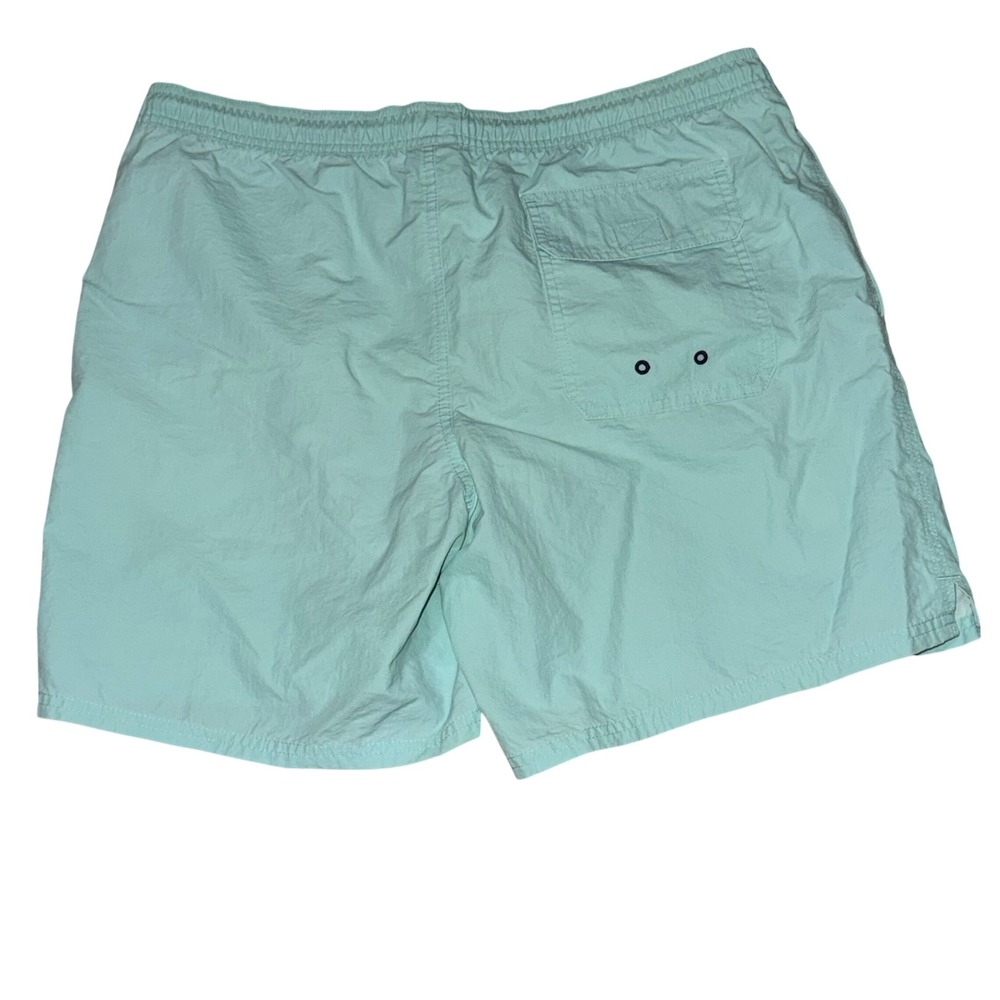 Vineyard Vines Swim Trunks Men L Mint Green EUC Mesh Lined Drawstring Beach - Picture 7 of 9